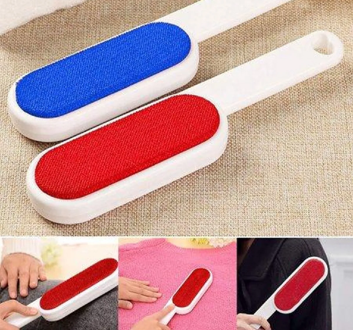 Lint & Pet Hair Remover Brush | Clothes, Sofa & Carpet Cleaning Tool