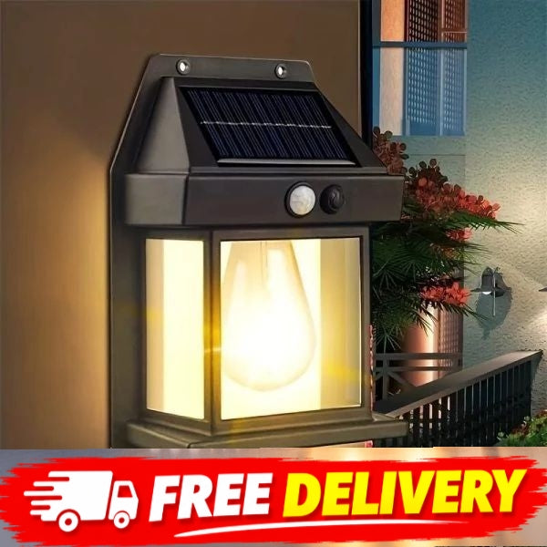 Solar Sensor Light – Outdoor Waterproof Motion Sensor Wall Lamp