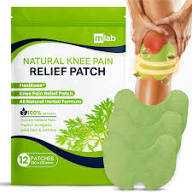 Natural Knee Comfort & Support Patch – 12 Patches