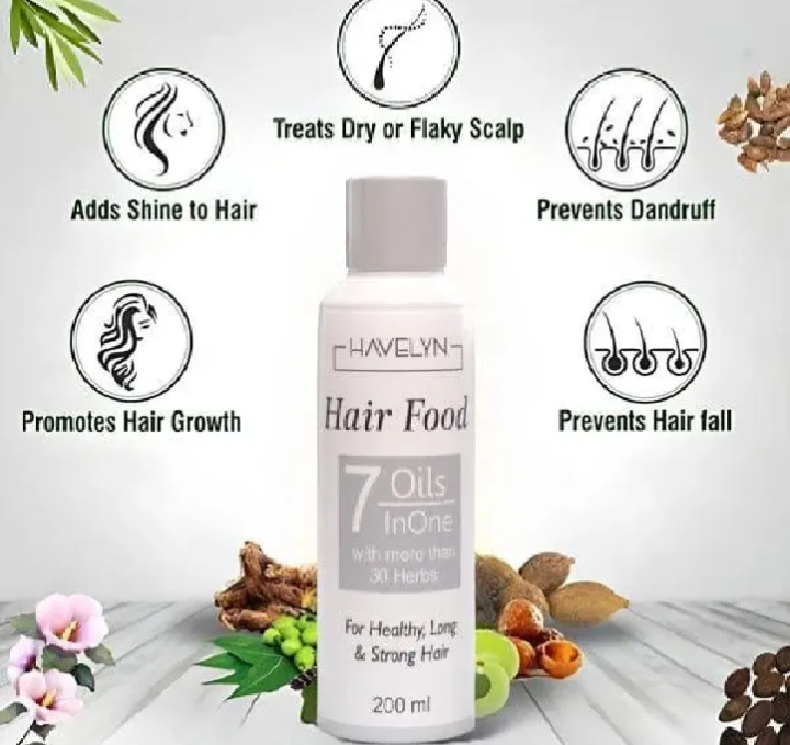 Havelyn Hair Food 7-in-1 Herbal Shampoo – 225ml