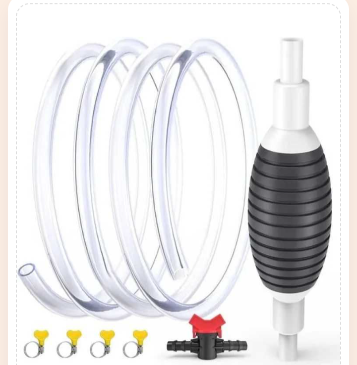 Multifunctional Fuel Transfer Pump – Manual Siphon Transfer Kit