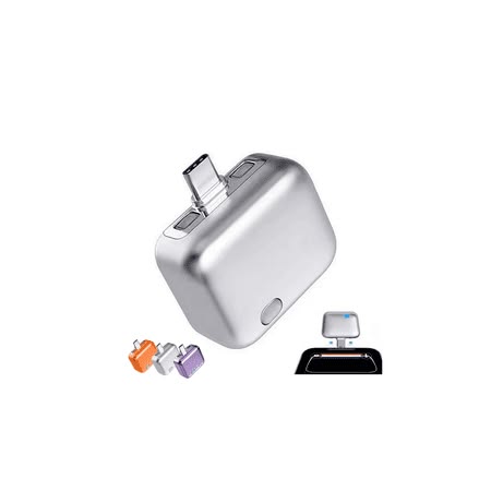 Smart Auto Stop Charging Adapter – Type-C Battery Protector
